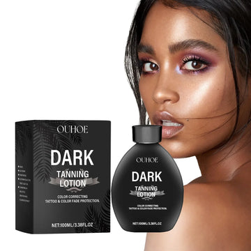Self Tanning Lotion Long Lasting Bronzer Dark Wheat Sunless Tanner For Face Body Solarium Moisturizing Nourish Fake Tan Cream