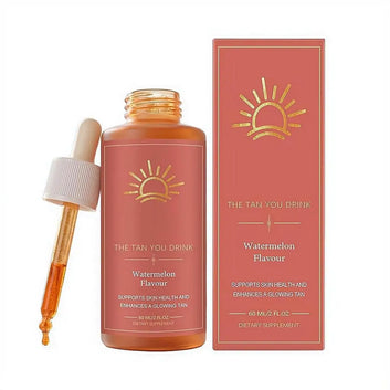 Self Tanning Drops 60ml Sunless Tanning Sunburn Protection Enhance Skin Melanin Nourishing Watermelon Scent Natural Self Tanner